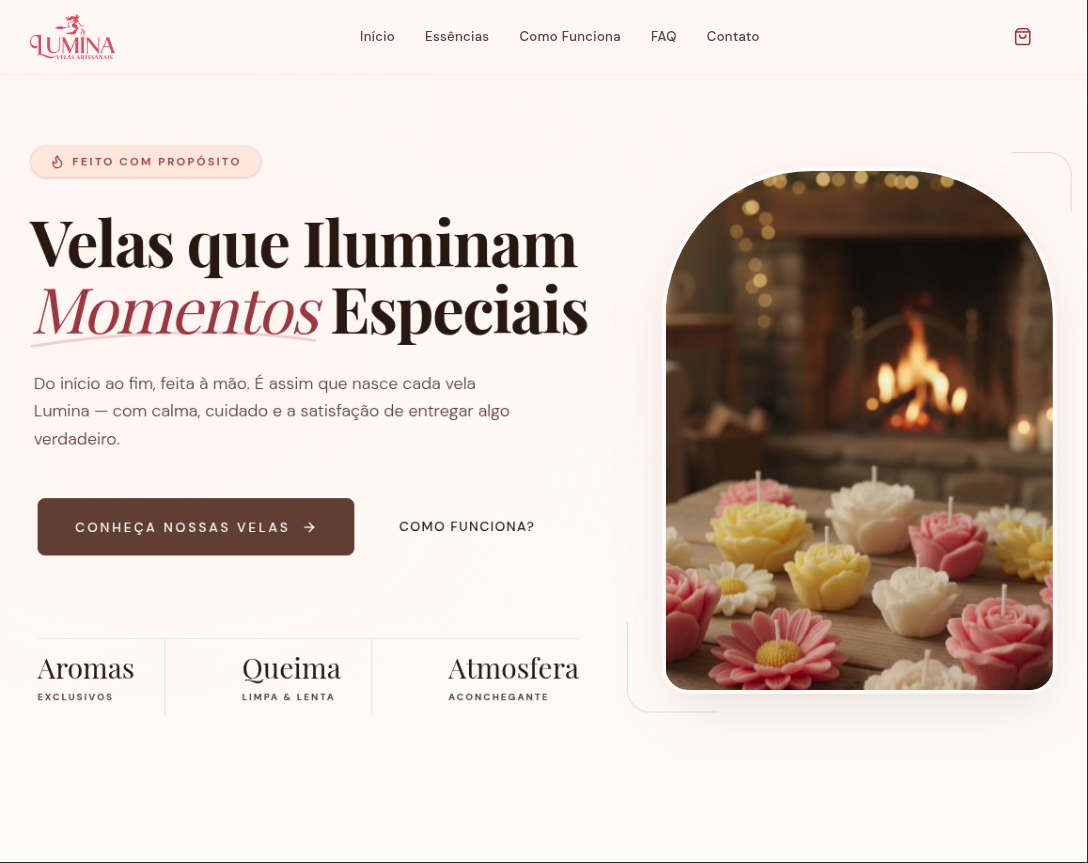 Preview de Lumina com Propósito