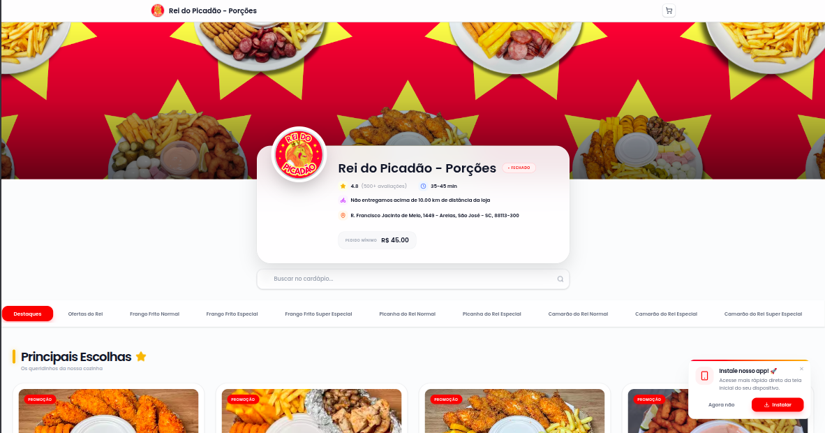 Preview de Rei do Picadão